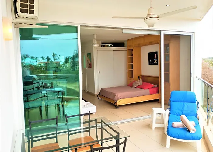 Estudio 310 Nuevo Vallarta, Frente Al Mar, Totalmente Equipado Y Amueblado!