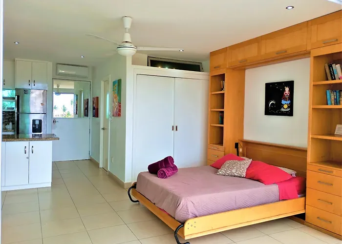 Estudio 310 Nuevo Vallarta, Frente Al Mar, Totalmente Equipado Y Amueblado!